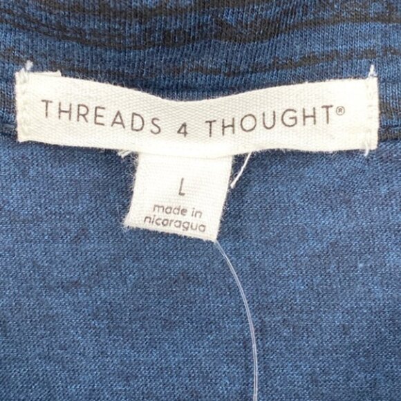 Threads 4 Thought Mens James Dirt Road Stripe Polo - L - Picture 4 of 7